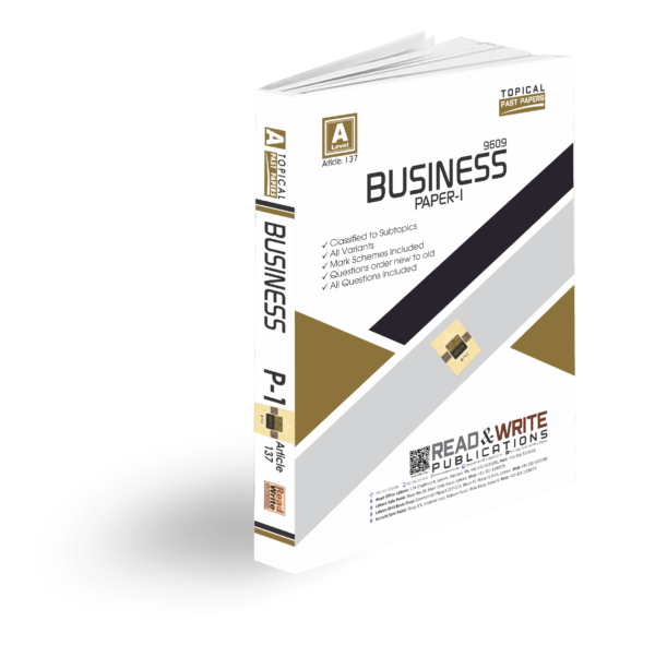 137 Business A Level Paper-1 Topical Past Papers