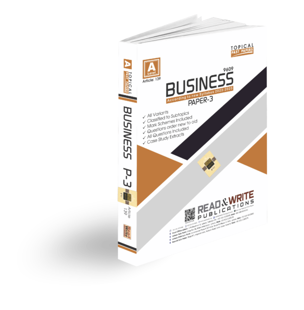 139 Business A Level Paper-3 Topical Past paper
