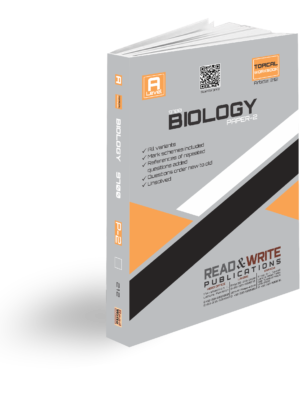 212 Biology A Level Paper 2 Topical workbook