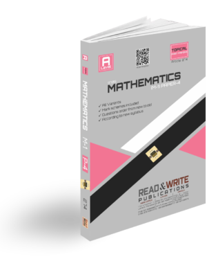 274 Mathematics A Level Paper 4 (M1) Topical Past Papers