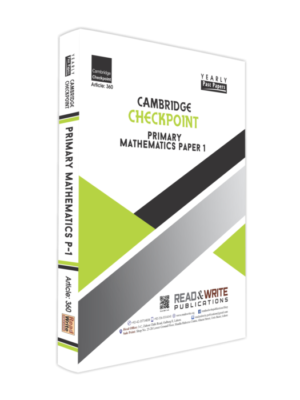 360 Cambridge Checkpoint Primary Math Book Paper-1