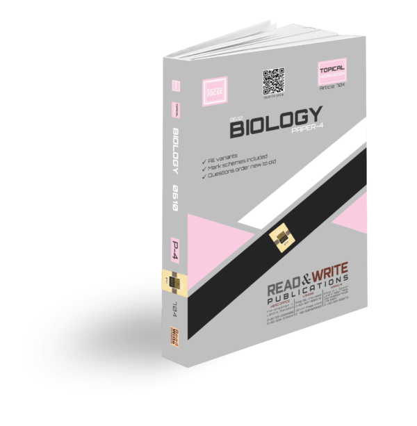 704 Biology IGCSE P-4 Topical Past Paper