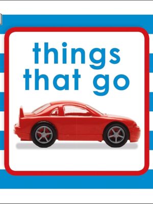 SQUEAKY BABY BATH BOOK THINGS THAT GO