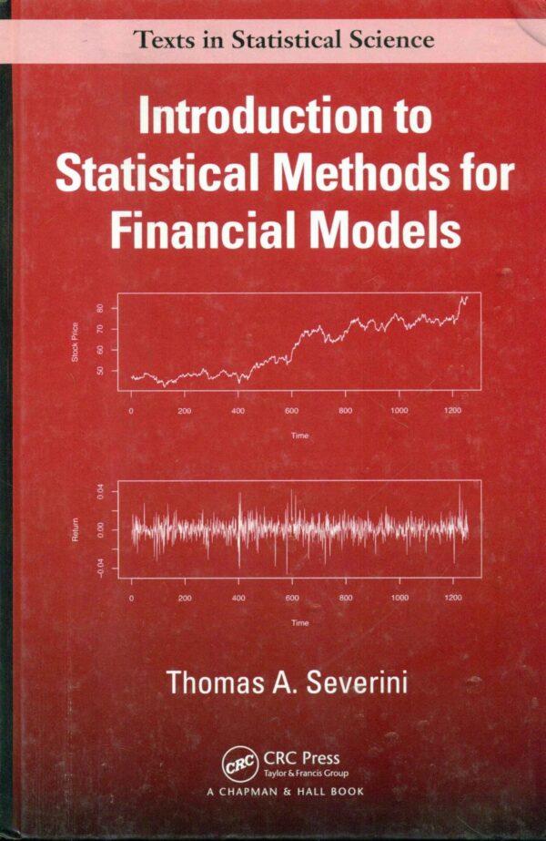 INTRODUCTION TO STATISTAICAL METHODS FOR FINANCIAL MODELS