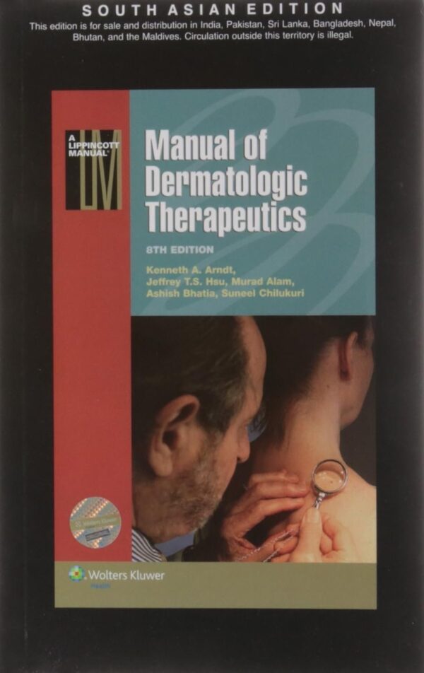 MANUAL OF DERMATOLOGIC THERAPEUTICS 8ED
