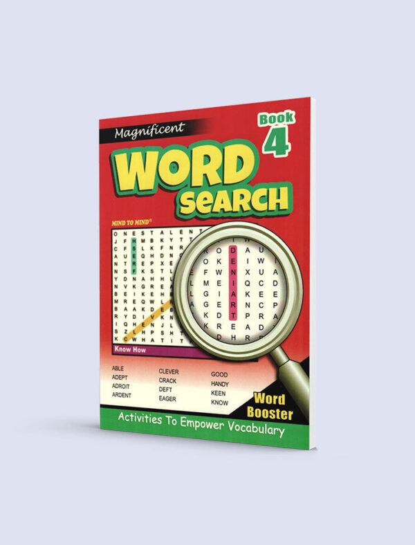 MTM MAGNIFICIENT WORD SEARCH: KNOW HOW WORK BOOK 4