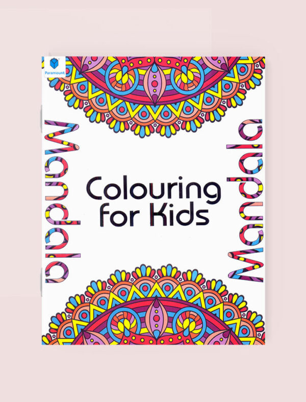 MANDALA COLORING FOR KIDS BOOK 1 PURPLE