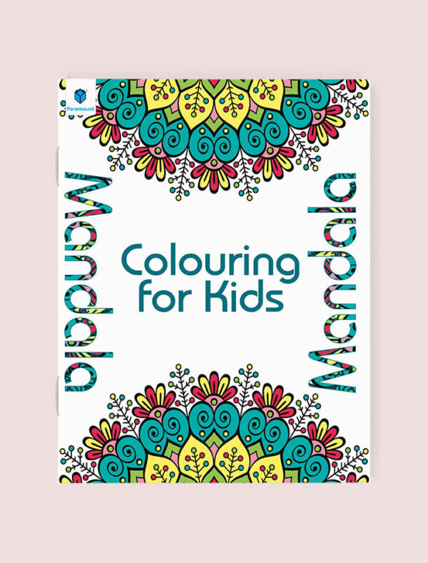 MANDALA COLORING FOR KIDS BOOK 2 BLUE