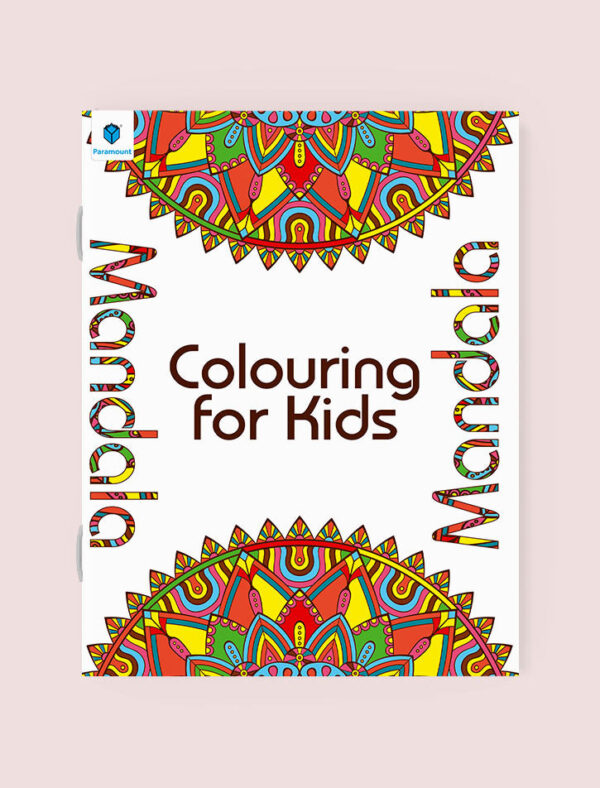 MANDALA COLORING FOR KIDS BOOK 4 BROWN