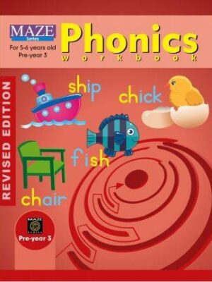 MAZE PHONICS W-BOOK PRE YEAR - 3