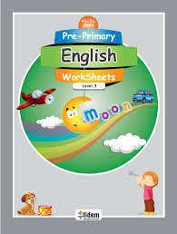 PRE-PRIMARY ENGLISH WORKSHEET 3