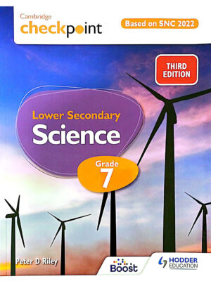 Cambridge Checkpoint Lower Secondary Science Textbook 7 SNC aligned, Pakistan Edition - Hodder Cambridge