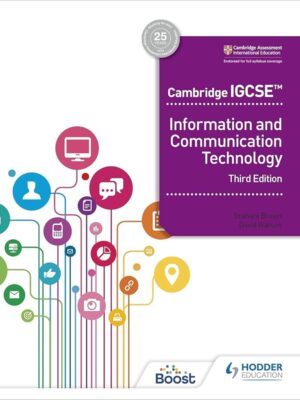 Hodder Cambridge IGCSE Information and Communication Technology ICT 3rd Edition Original